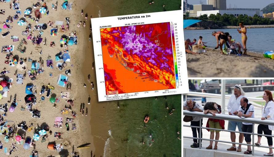 Stiže toplinski val: Europa već vrije, i u Hrvatskoj temperature idu debelo iznad 30 stupnjeva