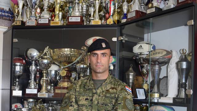 Kapetan ragbijaša: Poručnik sam HV-a, od malena treniram u vojarni i gledao sam sve prisege