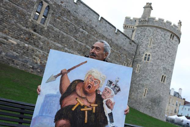 U.S. President Trump's state visit to Britain