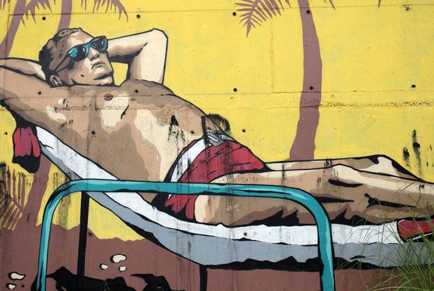 Mural Josipa Broza Tita u Rovinju