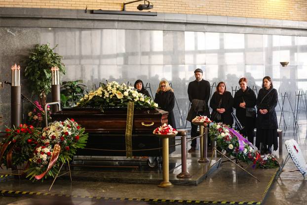 Zagreb: Sprovod glazbenika Ćire Gašparca