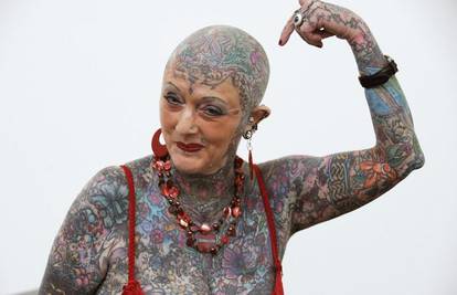Najstarija tetovirana žena na svijetu ima 71 godinu