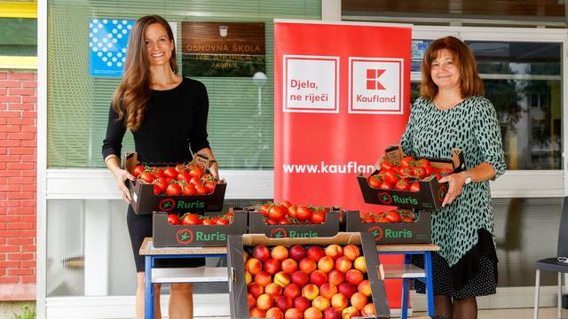 Kaufland ponovno donira voće i povrće za svježu školsku godinu