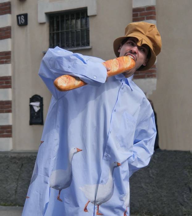Milan, . 15th June, 2024. Guests at the Moschino fashion show during Milan Fashion Week men's spring summer 2024 collections Credit: Independent Photo Agency/Alamy Live News