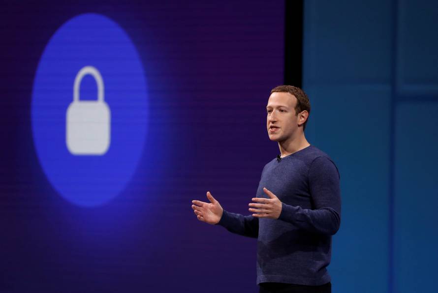 FILE PHOTO: Facebook CEO Mark Zuckerberg speaks at Facebook Inc's annual F8 developers conference in San Jose