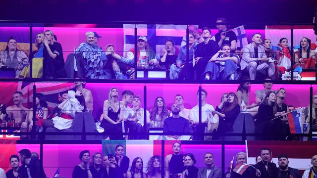 Malmo: Baby Lasagna za vrijeme glasanja na Eurosongu 