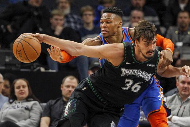 NBA: Oklahoma City Thunder at Minnesota Timberwolves