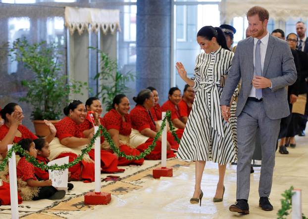 Royal tour of Tonga - Day Two