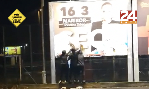 VIDEO Mladići uništavali Cecine plakate po Zagrebu. Oglasila se i ona: 'Hrvati me obožavaju!'