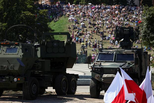 Poland's Armed Forces Day celebrations, in Warsaw