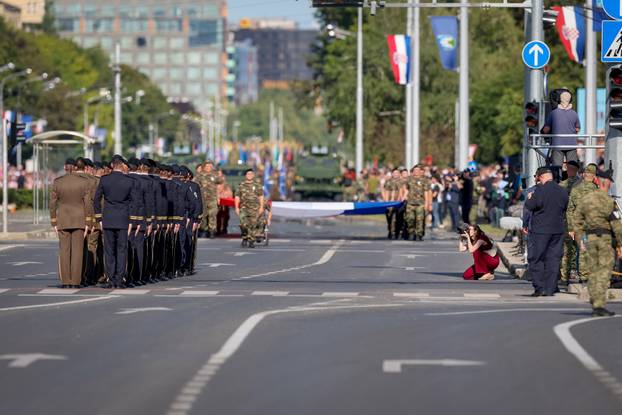 Zagreb: Svečani vojni mimohod u povodu 30 godina VRO Oluja