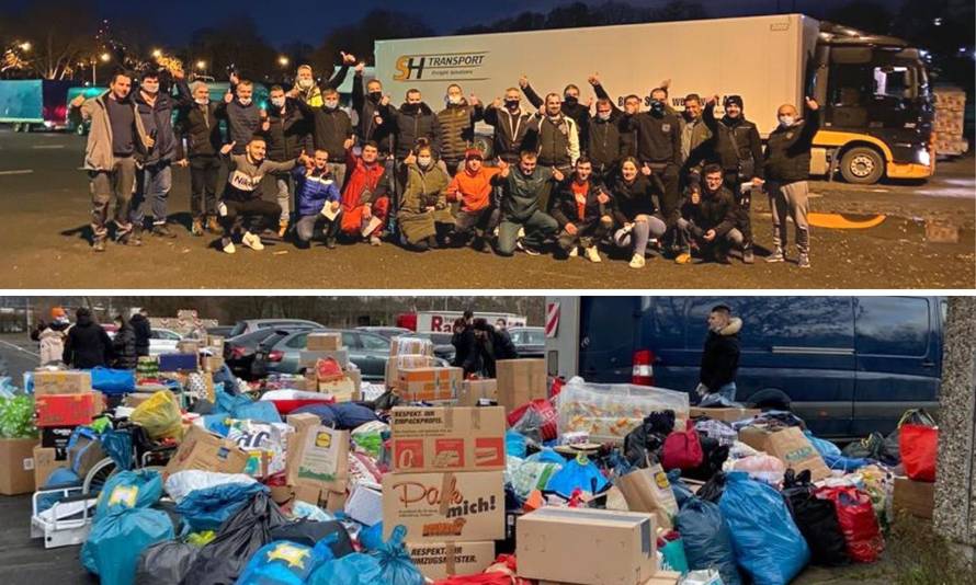 Čudo! Hrvatica u Frankfurtu tražila jedan kombi, a ljudi su skupili 60 tona u dva šlepera