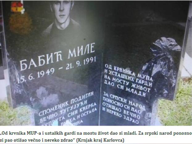 NOVI ZAKON Ovo su četnički spomenici koje bi mogli rušiti. Jedan od njih je u Borovu Selu