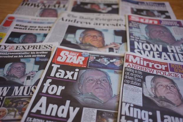 Andrew Mounbatten-Windsor - Epstein files scandal