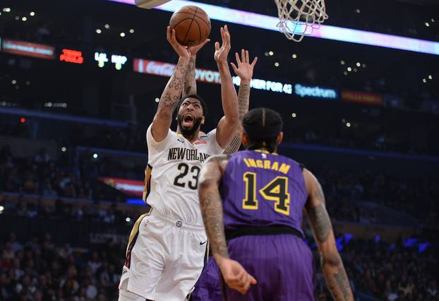 NBA: New Orleans Pelicans at Los Angeles Lakers