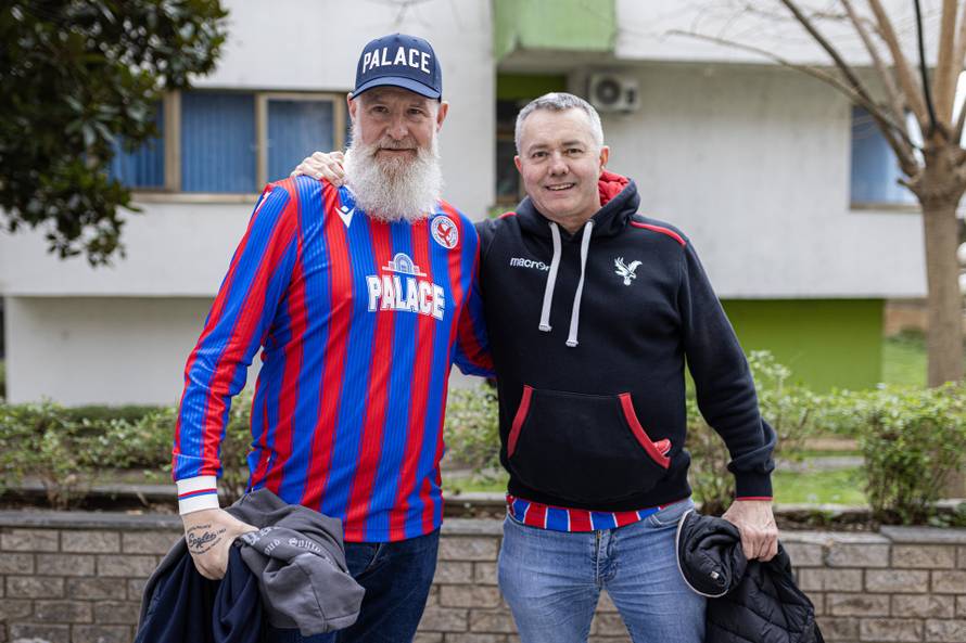 Mostar: Navijači na ulicama uoči utakmice Zrinjski i FC Crystal Palace 