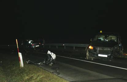 Troje ljudi ozlijeđeno u sudaru tri automobila u Međimurju