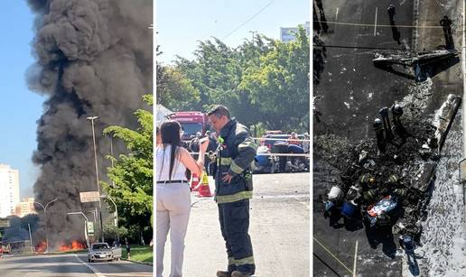 FOTOGRAFIJE UŽASA Ovdje se avion zabio u autobus i motor!