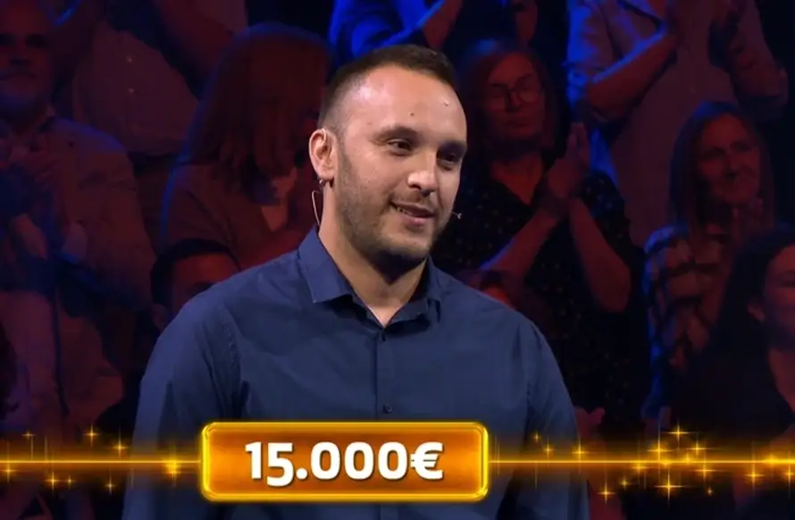 Vladimir Dadić u 'Superpotjeri' nadigrao četiri lovca svojim znanjem: Osvojio 15 000 eura