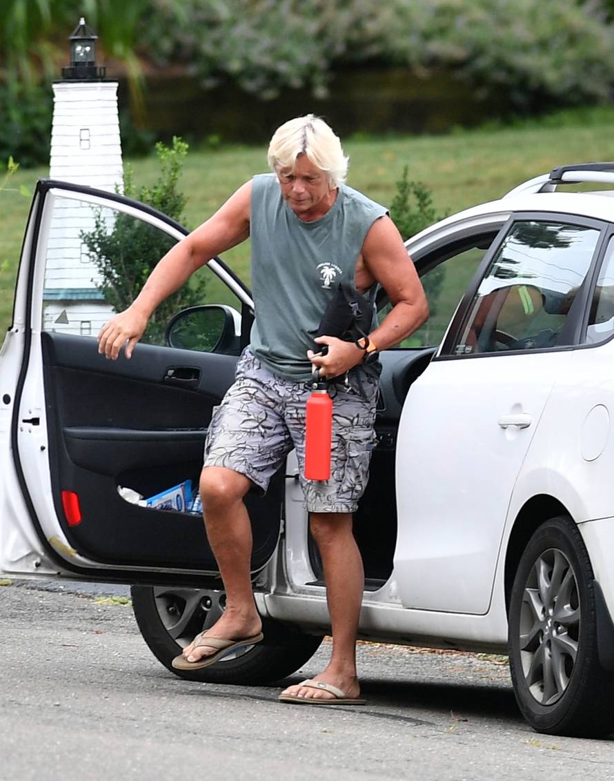 EXCLUSIVE: Christopher Atkins is Spotted on a Very Rare Outing in Connecticut.