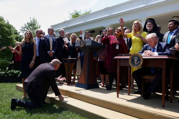 National Day of Prayer event at White House in DC