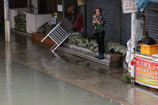 Super Typhoon Ragasa in Hong Kong