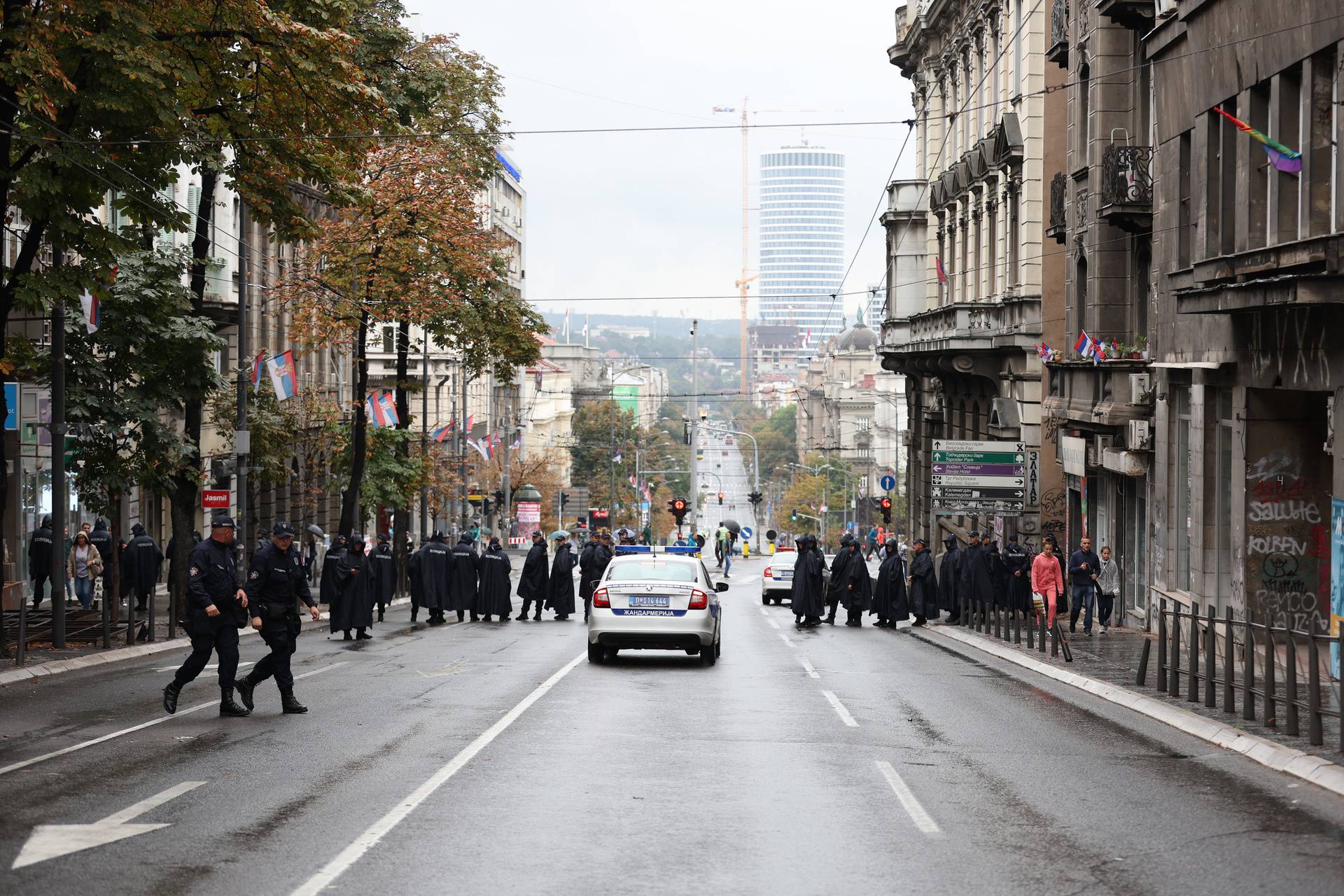 Beograd: Policija je blokirala protivnike Europrajda 