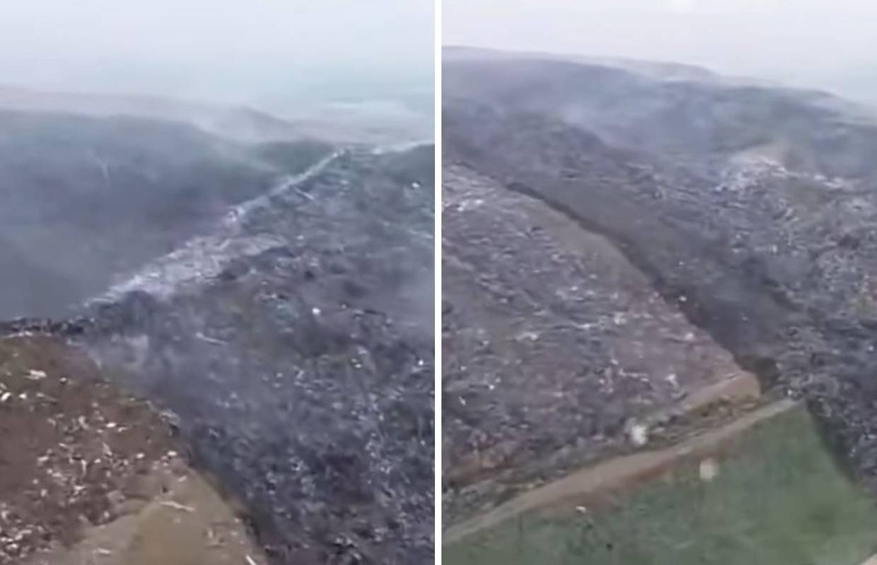 Pogledajte kako izgleda odron smeća na Jakuševcu iz zraka | 24sata