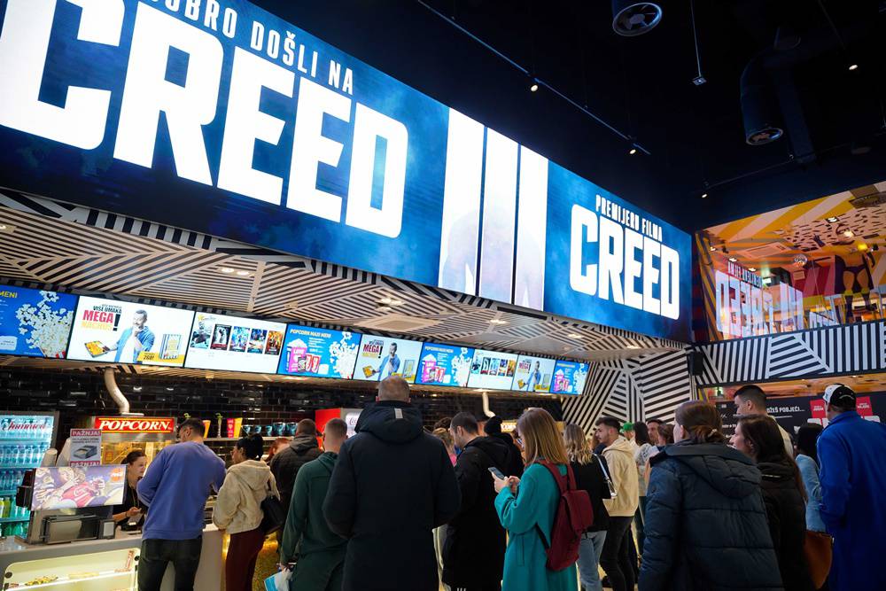 Na premijeri filma 'Creed III' u Zagrebu boksačko natjecanje, poznati su pokazali vještine