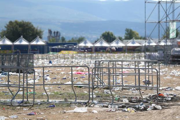 Jutro nakon koncerta Marka Perkovića Thompsona na sinjskom hipodromu