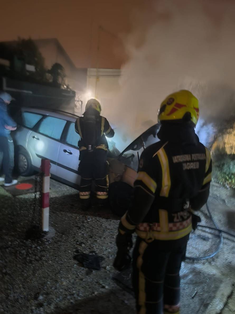 VIDEO Gorio auto u Dubravi