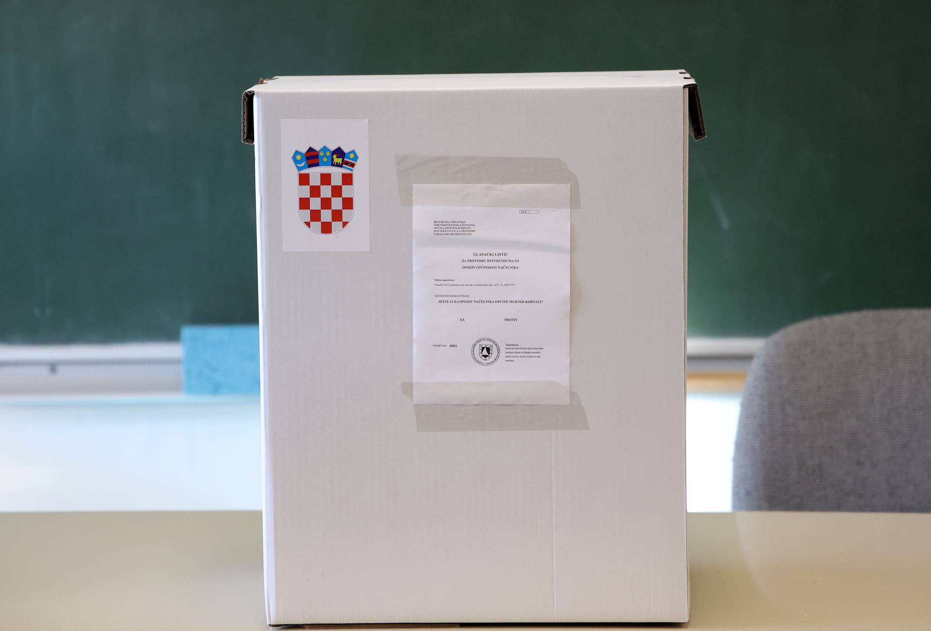 Murterani referendumom odlučuju o sudbini načelnika