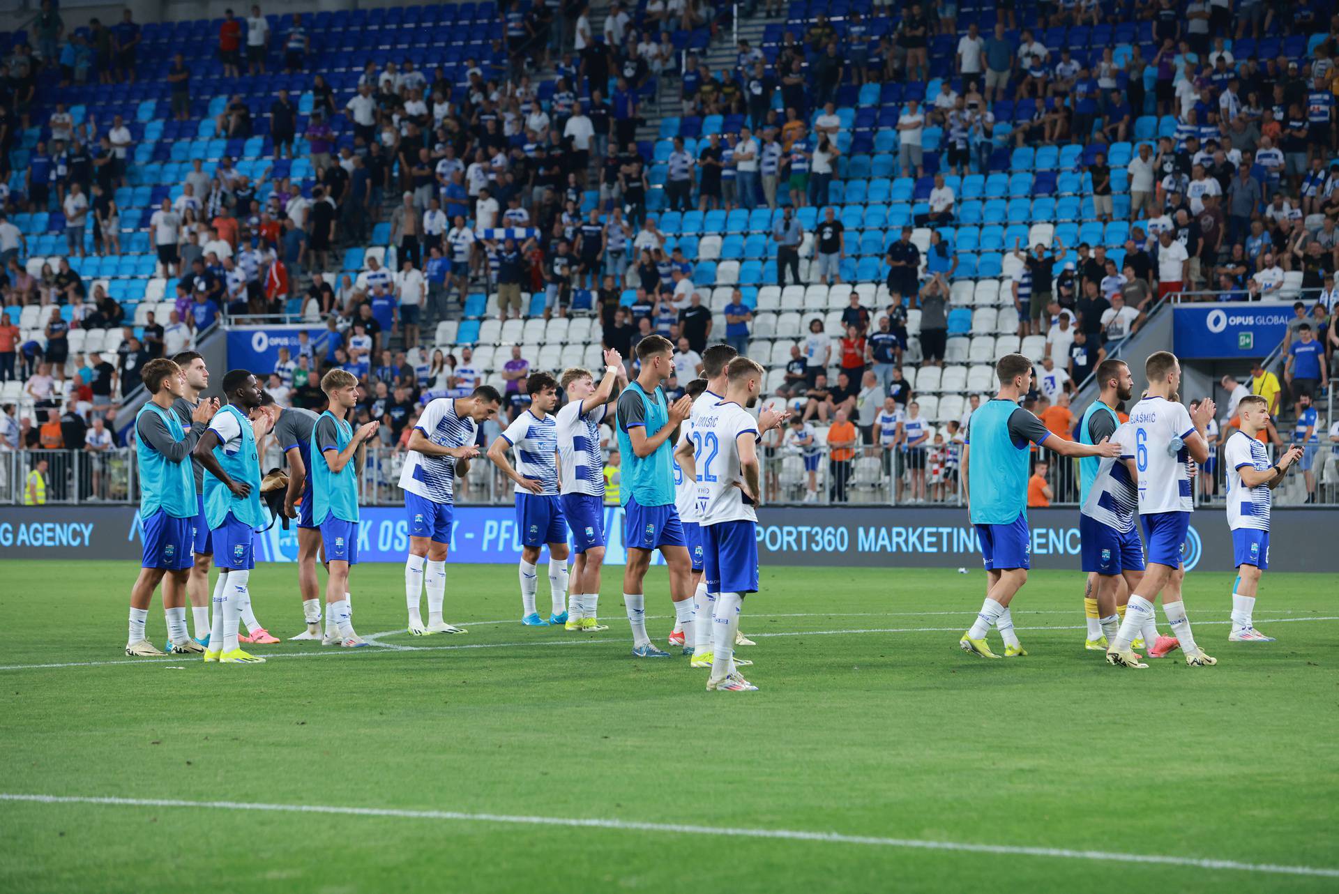 Osijek: Utakmica trećeg pretkola UEFA Konferencijske lige, NK Osijek - Zira FK