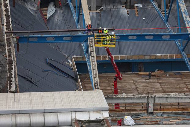 Zagreb: Najveća dizalica u gradu započela s radom 