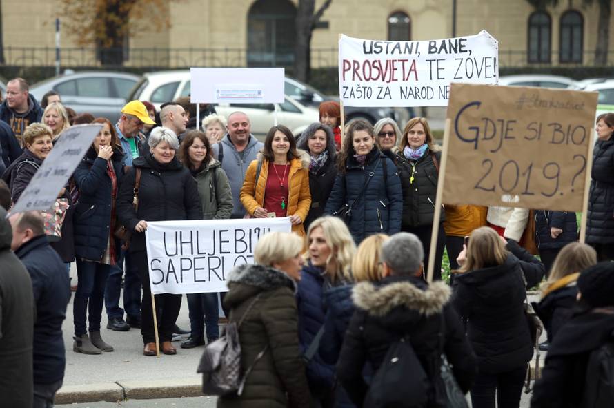Zagreb: Okupljanje za veliki prosvjed Hrvatska mora bolje
