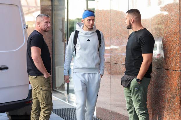 Zagreb: Okupljanje hrvatske nogometne reprezentacije