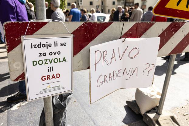 Split: Održan prosvjed zbog gradnje Small Malla