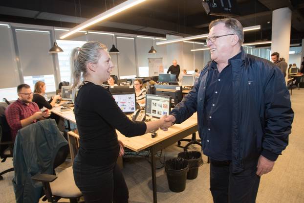 Zagreb: Halid Be&scaron;li? u posjeti redakciji 24sata