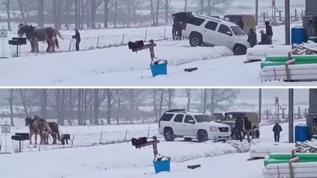 VIDEO Sletio u jarak, nitko nije htio pomoći, a onda su stigli Amiši: Evo kako su spasili dan
