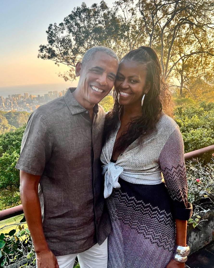 FOTO Rijetko u javnosti: Baracku i Michelle Obami na tekmi se pridružila mlađa kći