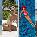 Siječanj iz snova! Brena, Maja, Severina i Nives zamijenile su tmurnu zimu za spokojno ljeto