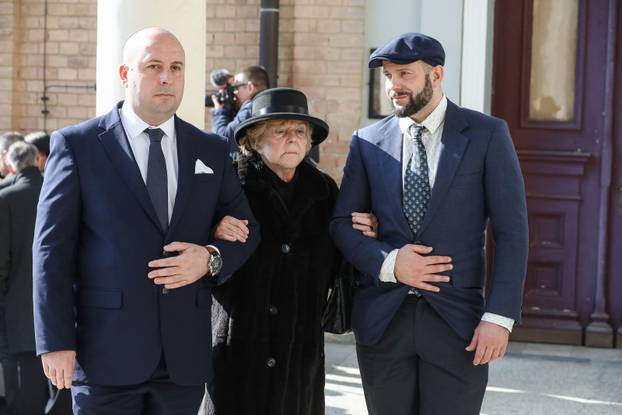 Zagreb: Odavanje počasti Miroslavu Ćiri Blaževiću na Mirogoju