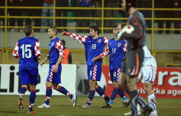 Pula: Utakmica Hrvatska - ?e&scaron;ka povodom otvorenja Aldo Drosine