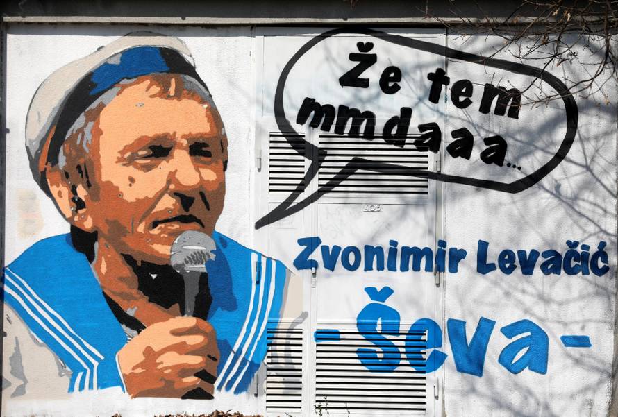 Ševa je dobio mural na Pešči