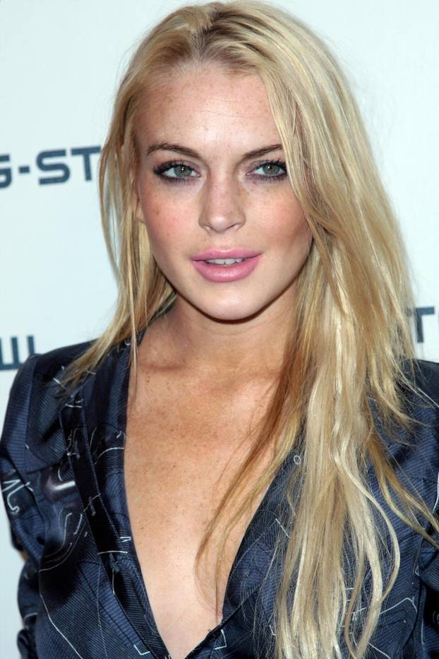 Sve frizure glumice Lindsay Lohan