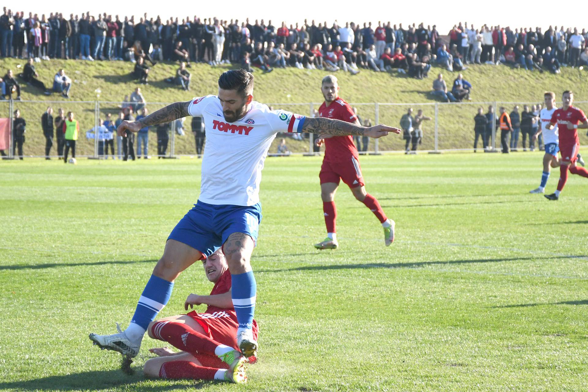 Mladost Ždralovi i Hajduk sastali se u osmini finala SuperSport Hrvatskog nogometnog kupa