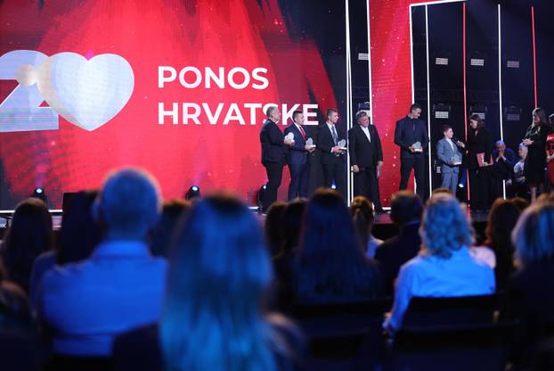 Zagreb: Svečana dodjela nagrade Ponos Hrvatske
