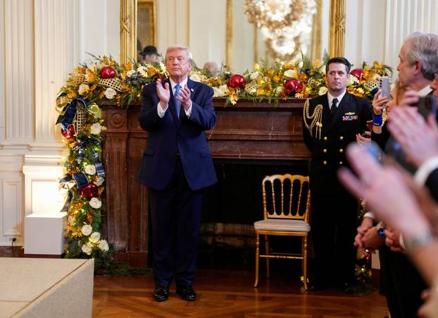 Hanukkah reception at the White House in Washington, D.C.