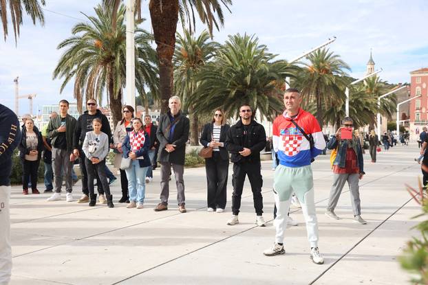 Split: Prosvjed protiv stranih radnika