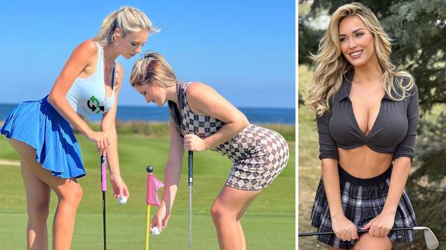 Paige ima opaku konkurenciju: Dvije golferice su bolje od jedne